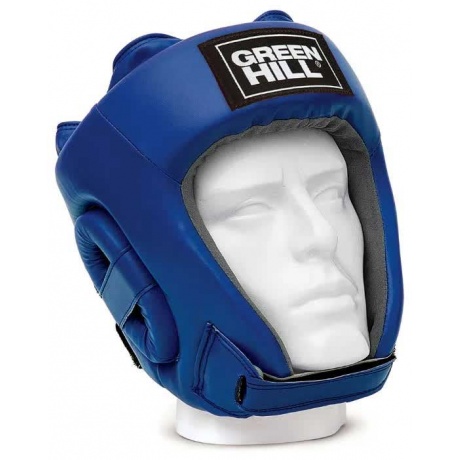 Шлем боксёрский Green Hill TRAINING PU, HGT-9411, Синий, L - фото 2