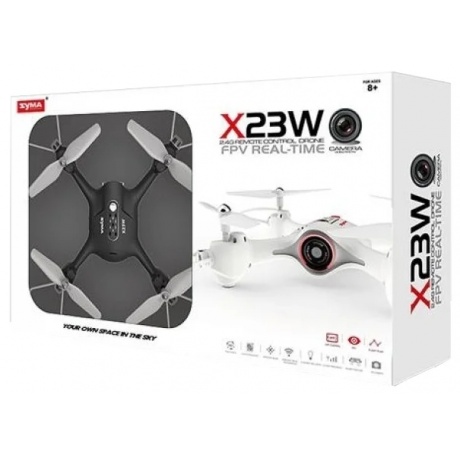 Квадрокоптер Syma X23W Black - фото 3