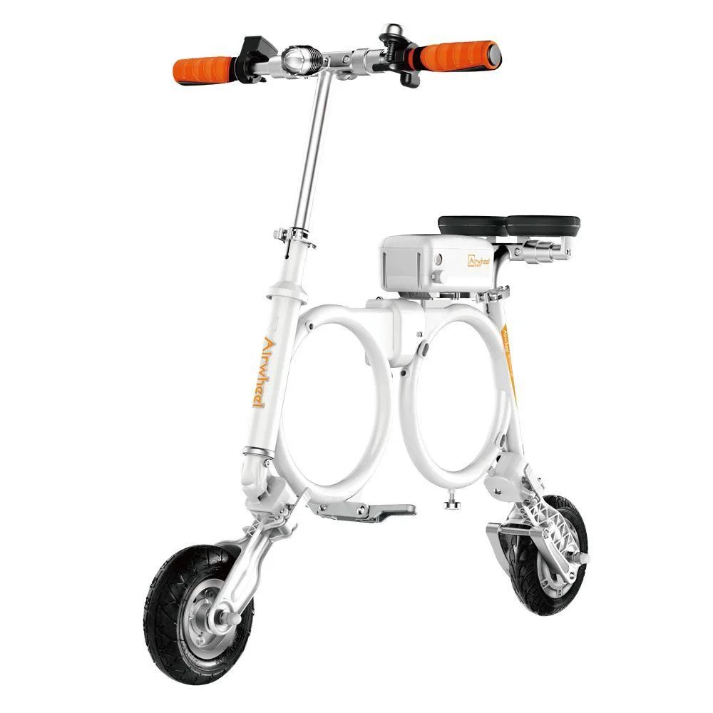 Электровелосипед Airwheel E3 (белый, батарея Panasonic 247,9 Вт*ч) AW E3-247.9WH-WHITE - фото 1