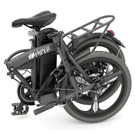 Электровелосипед HIPER Engine BF201 черный - фото 2