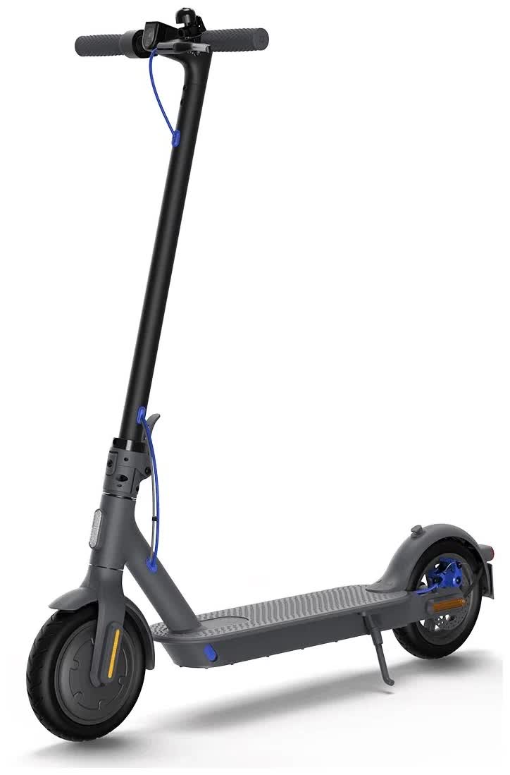 Электросамокат Mi Electric Scooter 3 Black (BHR4854GL) foldable electric scooter adult scooter mini lightweight household maximum load 70kg 15km h electric scooter xs