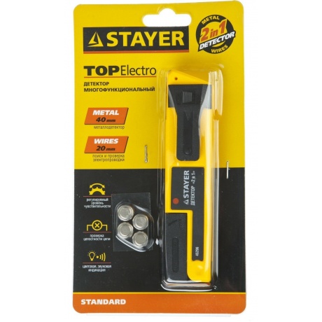 Детектор Stayer Master Topelectro 45296 - фото 2