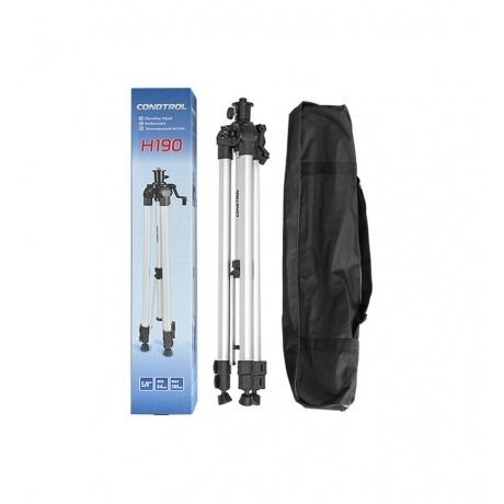 Штатив CONDTROL H190 с элевационной головкой 5/8&quot; - фото 10
