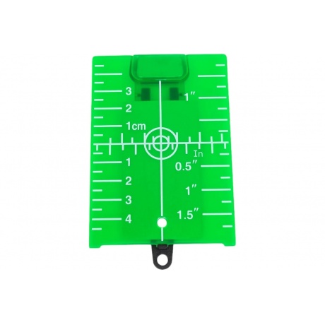 Магнитная мишень для лазерного нивелира (зелёная)