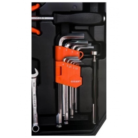 Gigant Набор автомобильного инструмента 131 предмет GAS 131S - фото 12