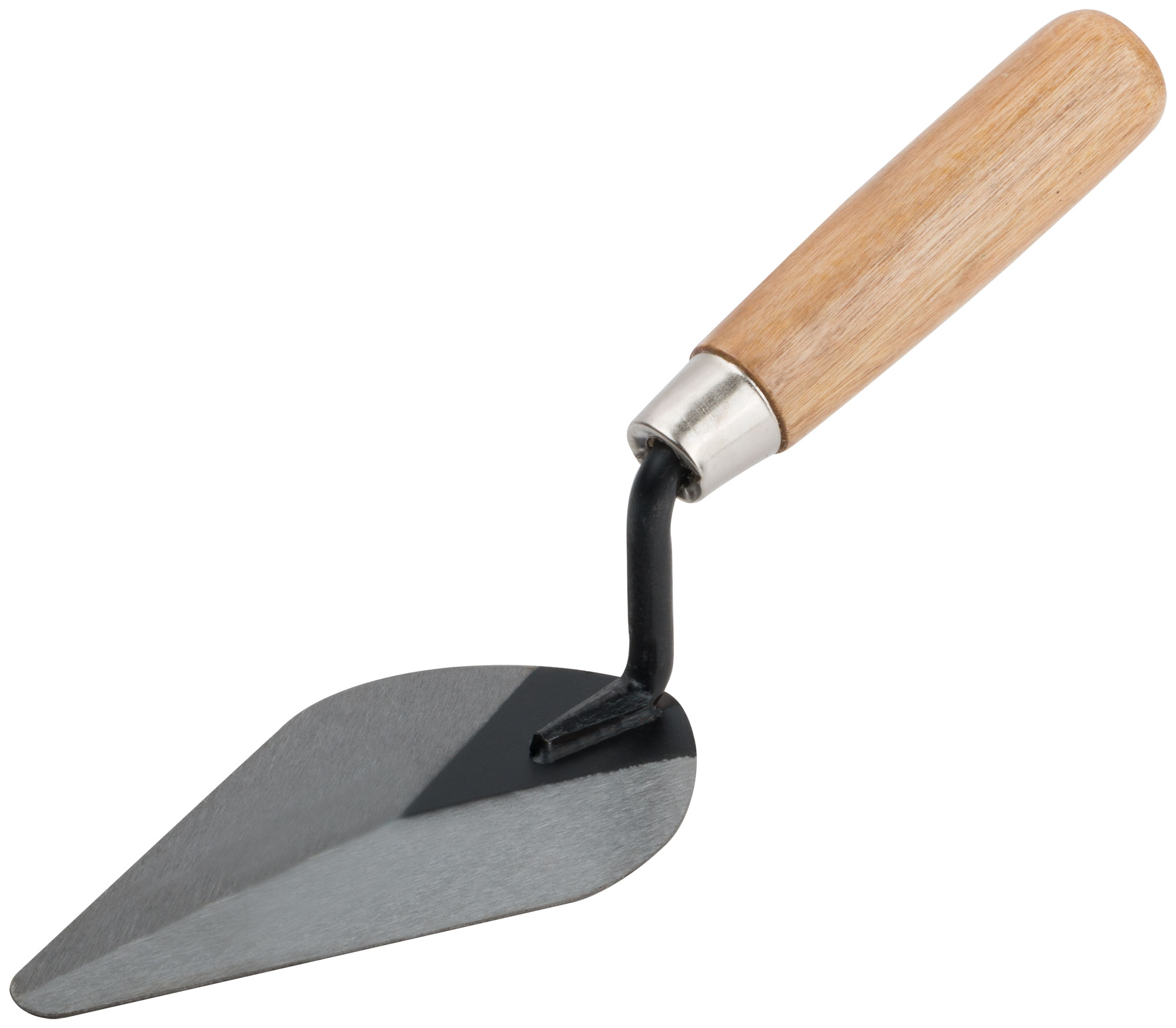 цена Кельма штукатура MOS инструментальная сталь, деревянная ручка 150 мм (04891М)