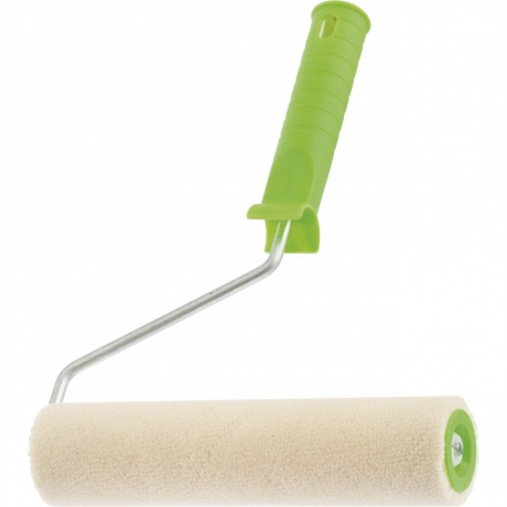 Валик "ВЕЛЮР" с ручкой, 100мм, ворс 5мм, D 36мм, D ручки - 6мм Р...