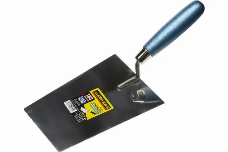 Кельма STAYER ?PROFI?, ?трапеция?, нержавеющее полотно, деревянн...