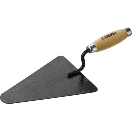 Кельма бетонщика СИБИН с деревянной усиленной ручкой, КБ