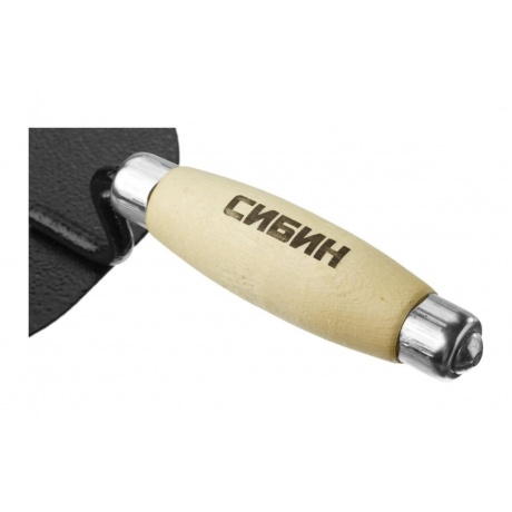 Кельма бетонщика СИБИН с деревянной усиленной ручкой, КБ - фото 2