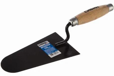 Кельма каменщика СИБИН с деревянной усиленной ручкой, КК