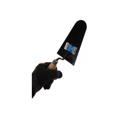 Кельма каменщика СИБИН с деревянной усиленной ручкой, КК - фото 2