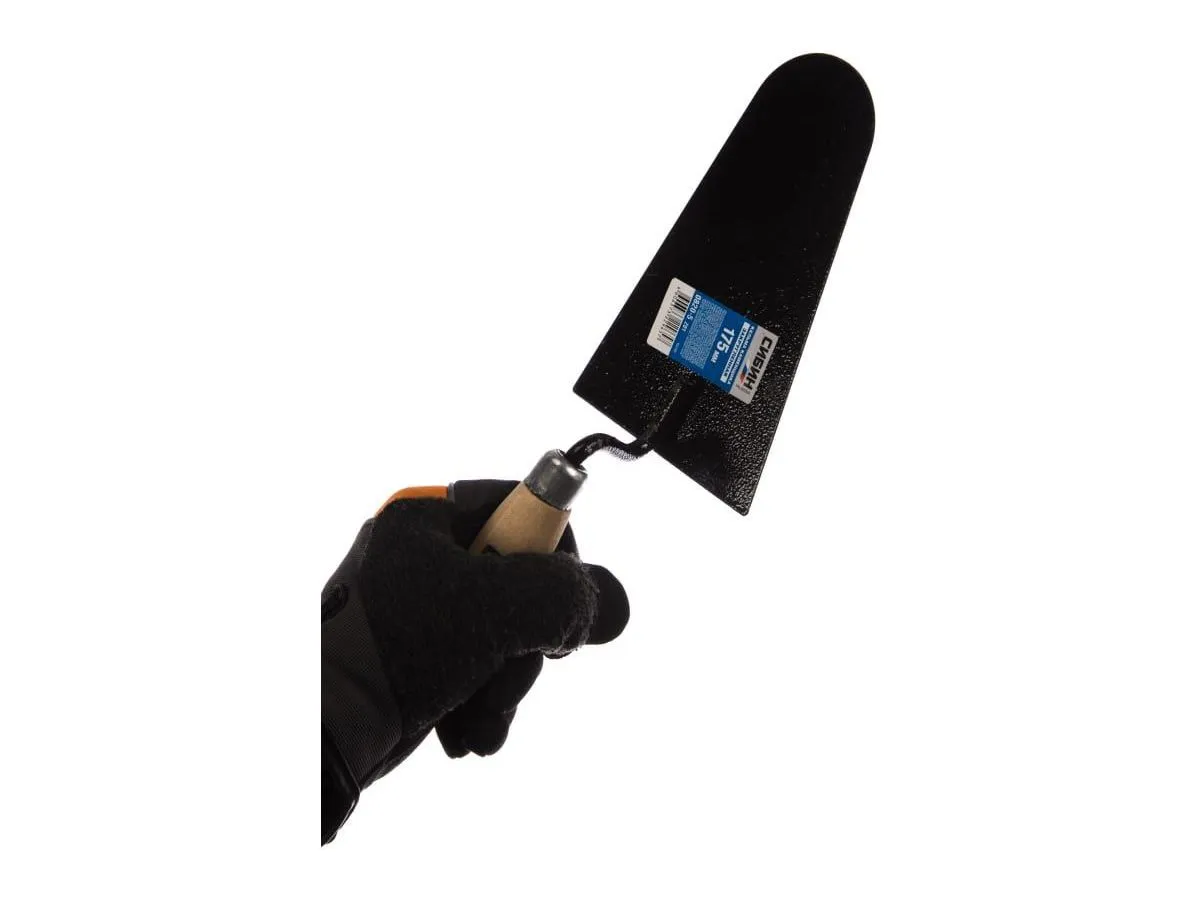 Кельма каменщика СИБИН с деревянной усиленной ручкой, КК - фото 3