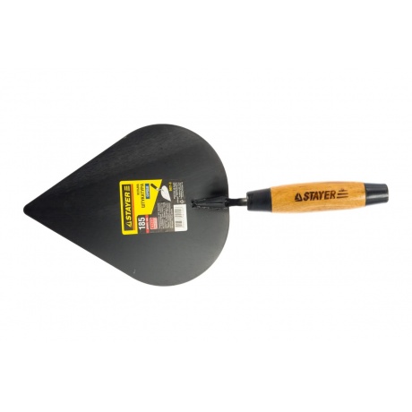 Кельма штукатура STAYER с деревянной усиленной ручкой КШ - фото 2