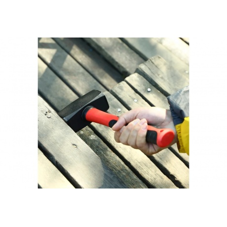 Кувалда DEKO HT23 1500 г, фиберглассовая рукоятка - фото 4