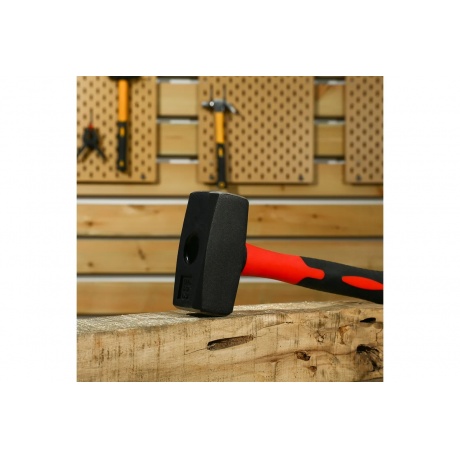Кувалда DEKO HT23 1500 г, фиберглассовая рукоятка - фото 6