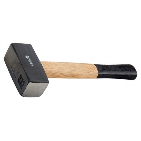 Кувалда, 2кг, кованая головка, деревянная двухцветная рукоятка 10909 Sparta - фото 2