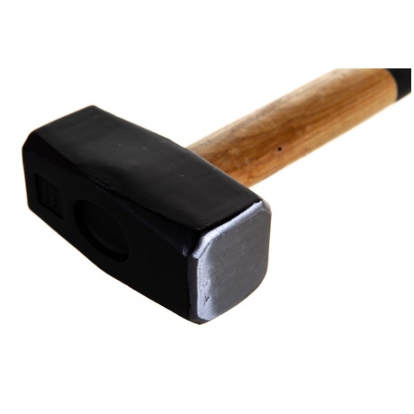 Кувалда, 2кг, кованая головка, деревянная двухцветная рукоятка 10909 Sparta - фото 5