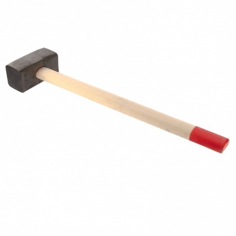 Кувалда, 8кг, кованая головка, деревянная рукоятка 750мм 10969 Сибртех - фото 4