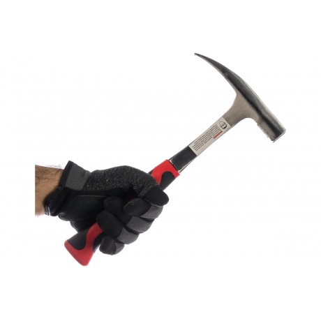 Молоток кровельщика, 600г, цельнометаллический, двухкомпонентная рукоятка 10620 Matrix - фото 3