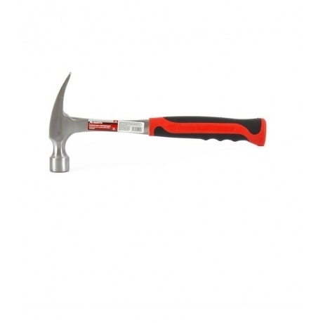 

Молоток-гвоздодер, 570г, цельнометаллический, двухкомпонентная рукоятка 10463 Matrix