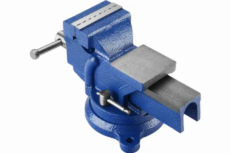 Тиски слесарные DEKO CL09, поворотные, 75 мм