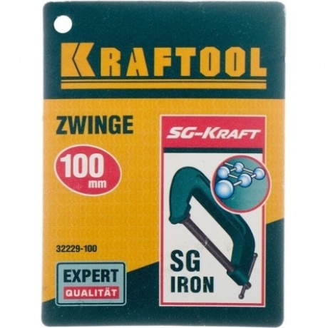 Струбцина G-образная (32229-100) KRAFTOOL EXTREM G-100 100х50 мм - фото 12