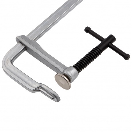 Струбцина F-образная, 100x300мм, кованая  Denzel - фото 1