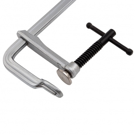 

Струбцина F-образная, 100x400мм, кованая Denzel