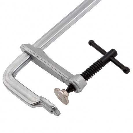 Струбцина F-образная, 120x300мм, кованая  Denzel - фото 1