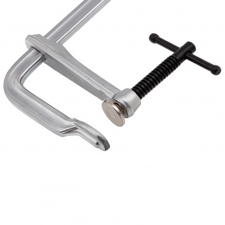 Струбцина F-образная, 120x400мм, кованая  Denzel - фото 1