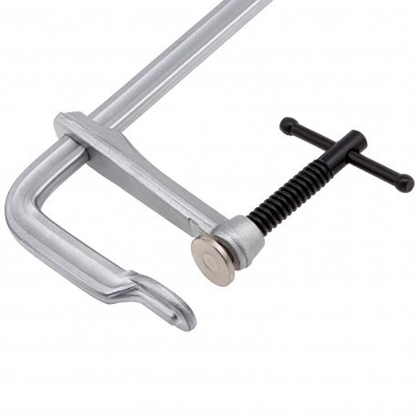 Струбцина F-образная, 120x600мм, кованая  Denzel - фото 1