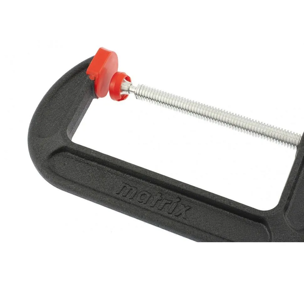 Струбцина G-образная, усиленная 100 мм // Matrix - фото 2