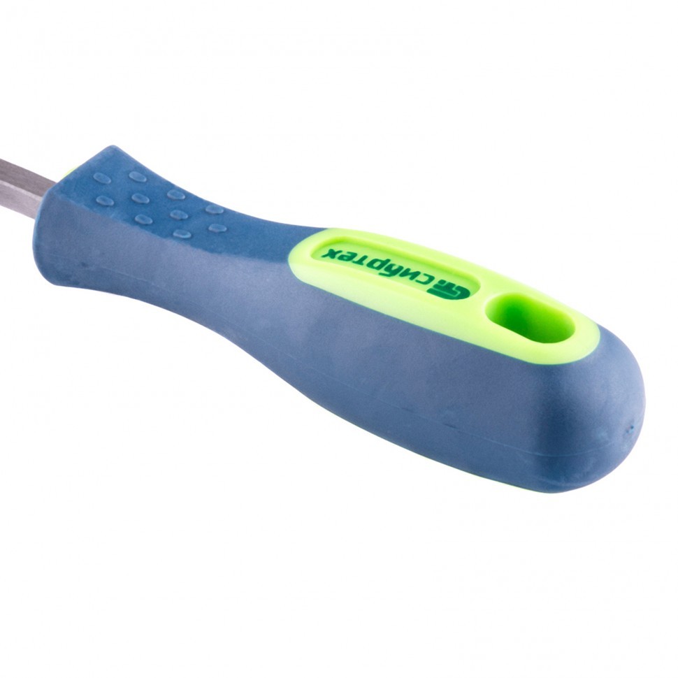 Напильник, 150 мм, квадратный, двухкомпонентная рукоятка, №2// Сибртех - фото 2