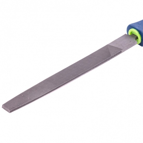 Напильник, 150 мм, плоский, двухкомпонентная рукоятка, №2 Сибрте...