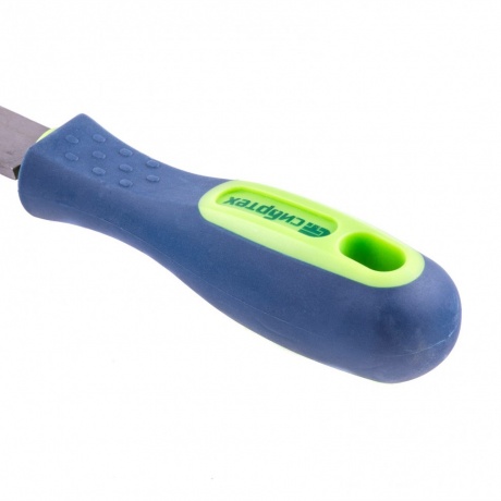 Напильник, 150 мм, плоский, двухкомпонентная рукоятка, №2// Сибртех - фото 2