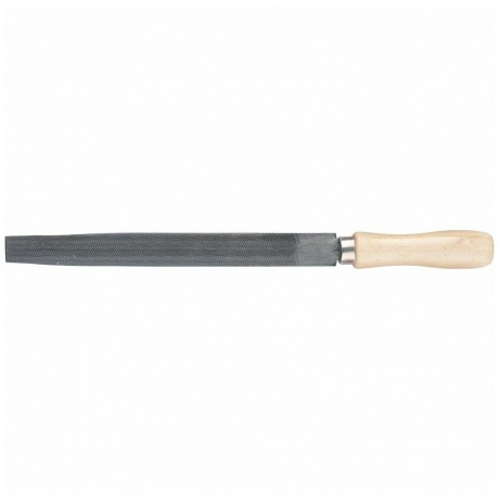 Напильник, 150 мм, полукруглый, деревянная ручка// Сибртех - фото 2