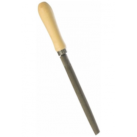Напильник, 150 мм, полукруглый, деревянная ручка// Сибртех - фото 3