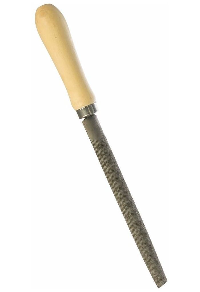 Напильник, 150 мм, полукруглый, деревянная ручка// Сибртех - фото 3