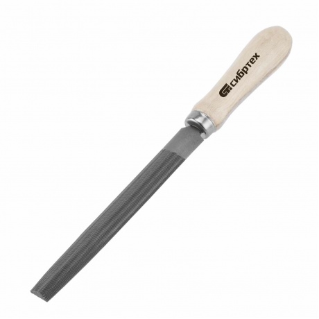 Напильник, 150 мм, полукруглый, деревянная ручка// Сибртех - фото 8