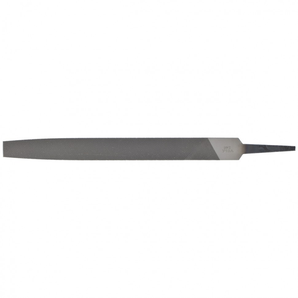 Напильник, 250 мм, №2, плоский, сталь У13А// Сибртех напильник 250 мм полукруглый деревянная ручка сибртех