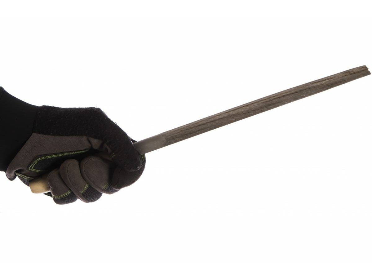 Напильник, 250 мм, полукруглый, деревянная ручка// Сибртех - фото 11