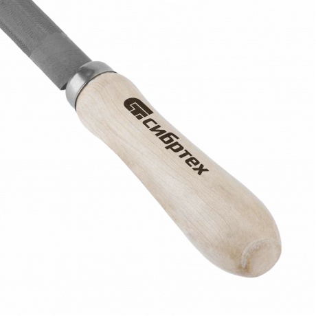 Напильник, 250 мм, полукруглый, деревянная ручка// Сибртех - фото 9