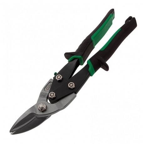 

Ножницы по металлу "PIRANHA",250мм,прямой и правый рез,сталь-СrMo,,двухкомп.рук-ки Gross