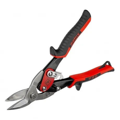 Ножницы по металлу, 250 мм, левый рез,сталь CRMO,двухкомпонентны...