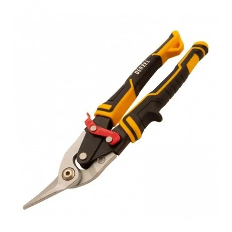 Ножницы по металлу,270мм, прямой и левый рез,сталь-СrMo, трехком...