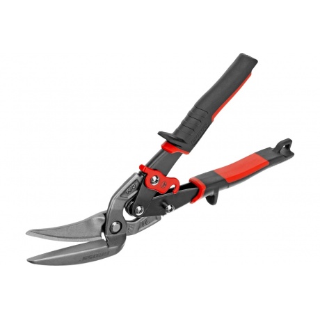 

Ножницы по металлу"PIRANHA",270мм,прямой и левый проходной рез,сталь-СrMo,двухкомп.рук-ки Gross