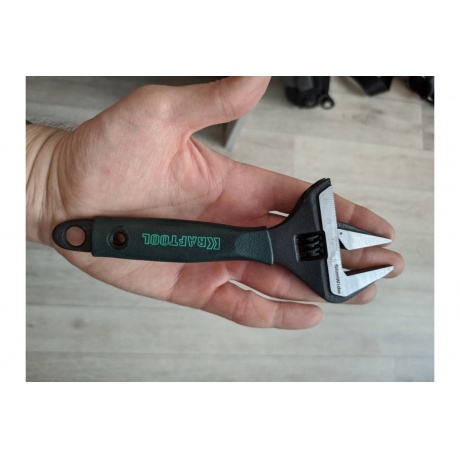 Ключ разводной KRAFTOOL SlimWide, 150/34 (27258-15) - фото 5