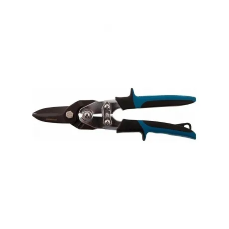 Ножницы по металлу PIRANHA усиленные,255 мм,прямой рез,сталь-СrM...