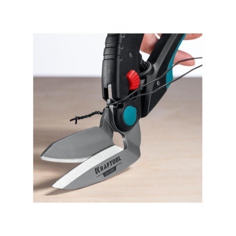 Ножницы KRAFTOOL BULLDOG, 250 мм, многофункциональные прямые технические (23203) - фото 11